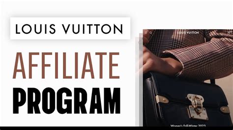 affiliate marketing programs louis vuitton|Louis Vuitton affiliate program application.